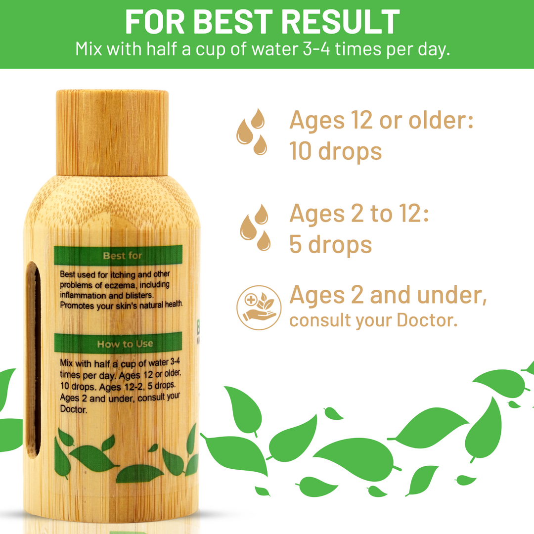 Natural Eczema Supplement Remedy (BM111) - Simple Product