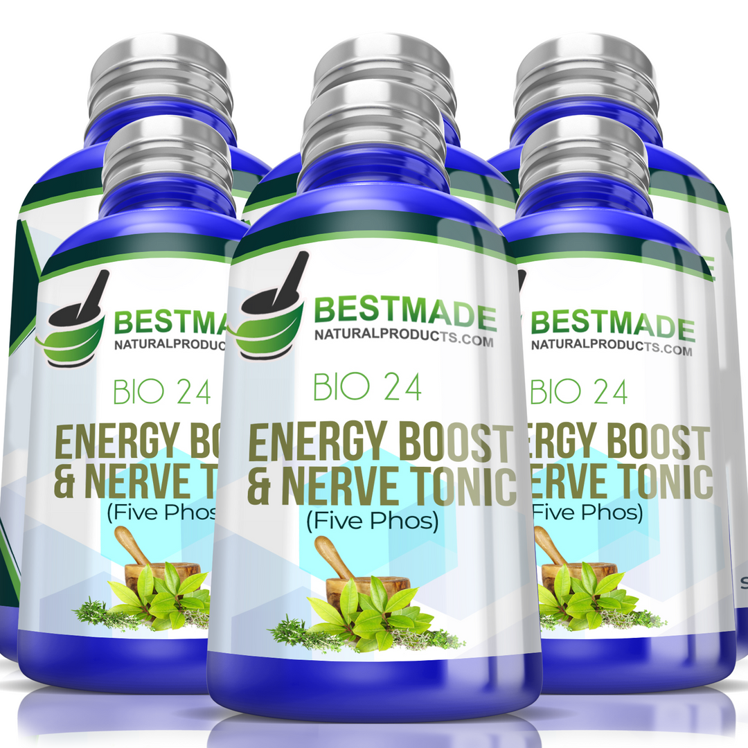 Natural Energy Boost & Nerve Tonic (Five Phos) Bio24 Six