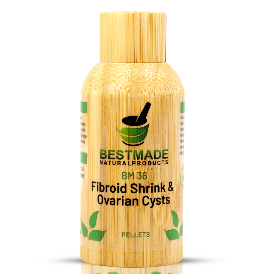 Natural Fibroid Shrink & Ovarian Cysts Remedy BM36 pellets