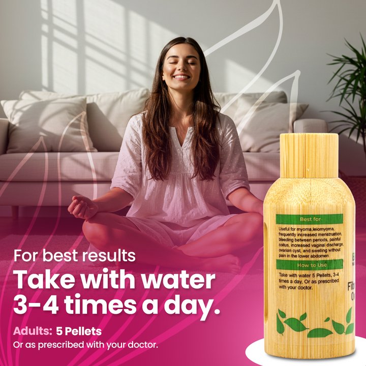 Natural Fibroid Shrink & Ovarian Cysts Remedy BM36 pellets