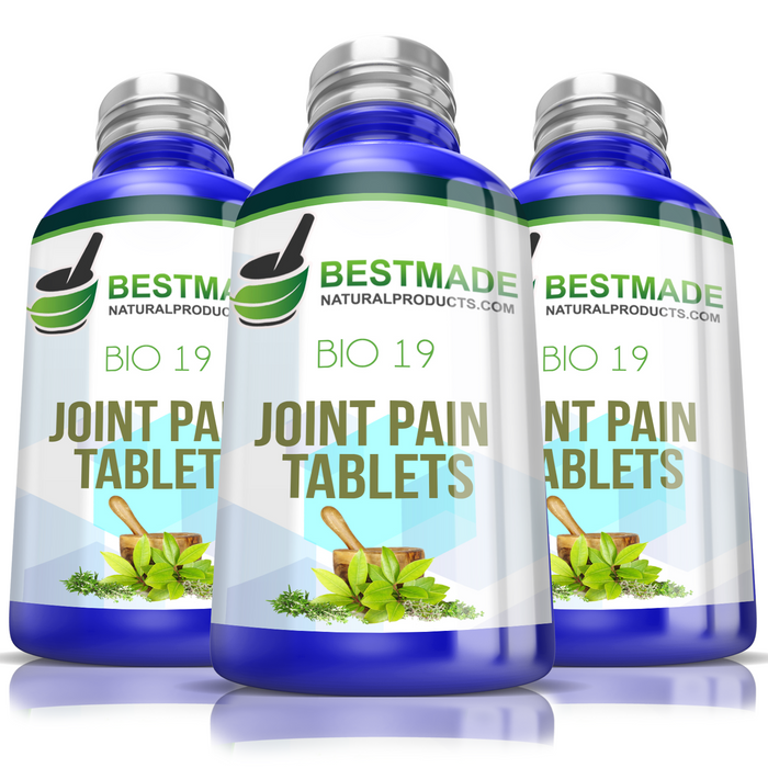 Natural Joint Pain Tablets Bio19 (300 pellets) Triple Pack-