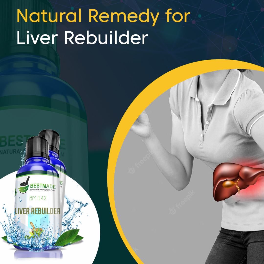 Natural Liver Rebuilder Remedy (BM142) 30ml - BM Products