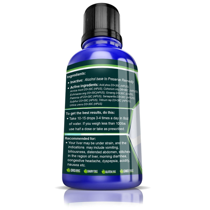 Natural Liver Rebuilder Remedy (BM142) 30ml - BM Products