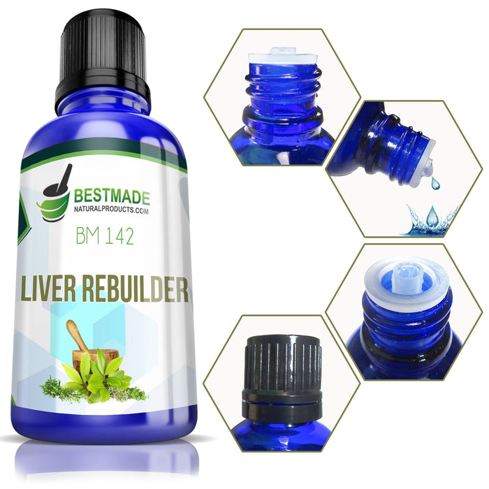 Natural Liver Rebuilder Remedy (BM142) 30ml - BM Products