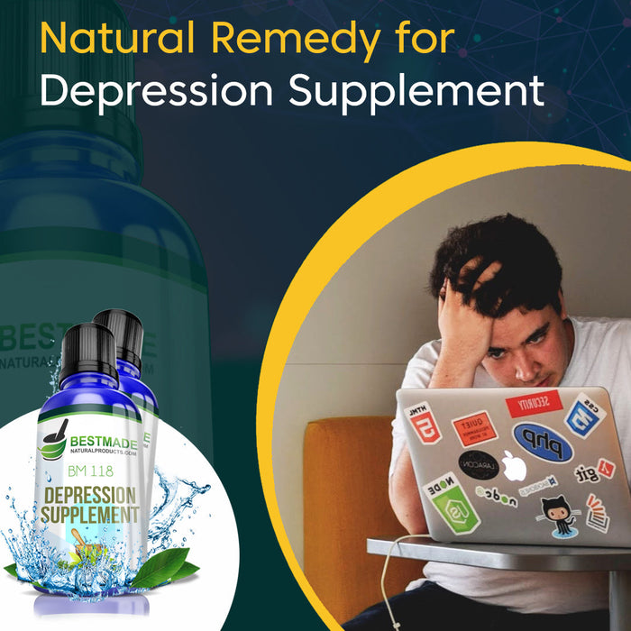 Natural Remedy Depression Supplement (BM118) - Simple 