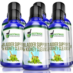 Natural Remedy for Bladder Support & Kidney Cleanse Six Pack- Save 50%