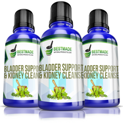 Natural Remedy for Bladder Support & Kidney Cleanse Triple Pack- Save 30%