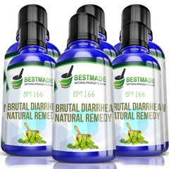 Natural Remedy for Brutal Diarrhea (BM166) Six Pack- Save 50%