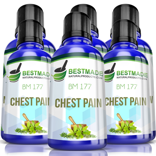 Natural Remedy For Chest Pain (BM177) 30ml Six Pack- Save