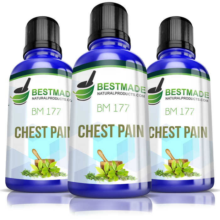 Natural Remedy For Chest Pain (BM177) 30ml Triple Pack-