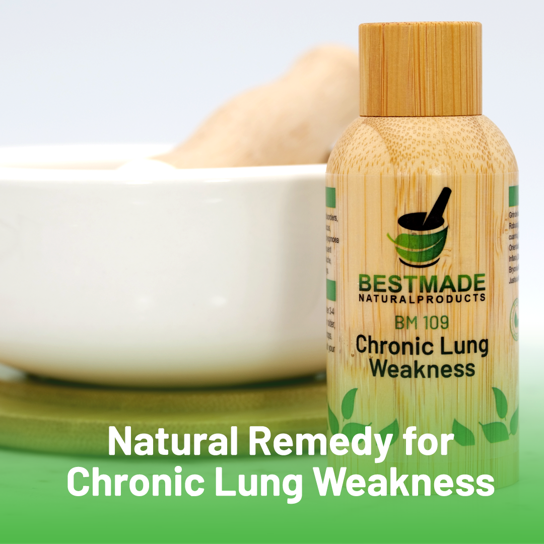 Natural Remedy for Chronic Lung Weakness (BM109) - BM