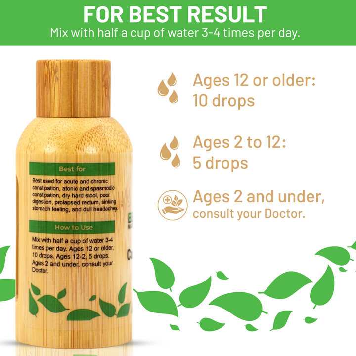 Natural Remedy for Constipation (BM21) 30 ml - BM Products