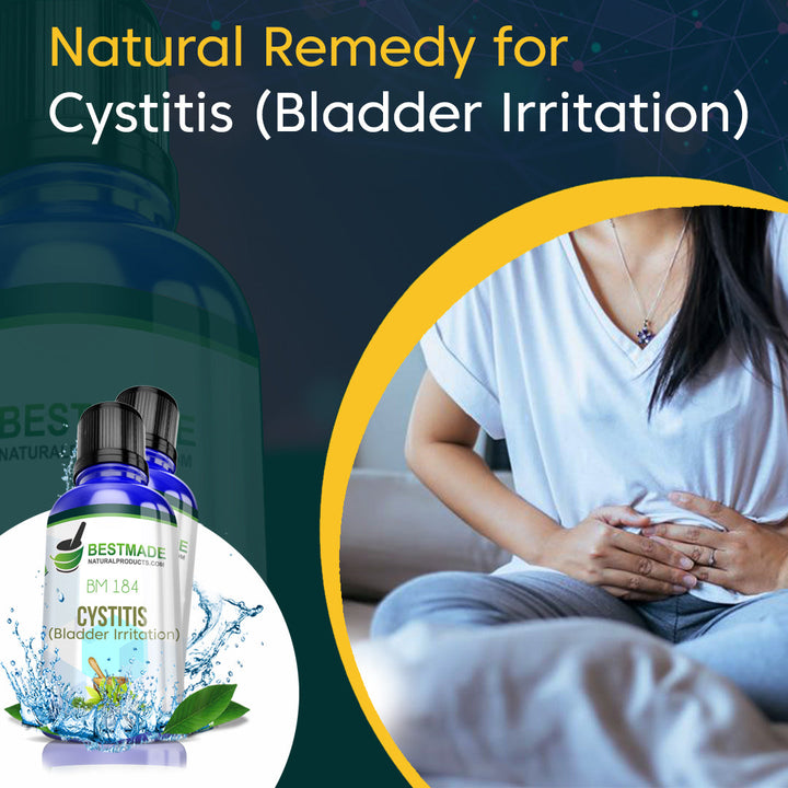 Natural Remedy for Cystitis (Bladder Irritation) BM184 Six