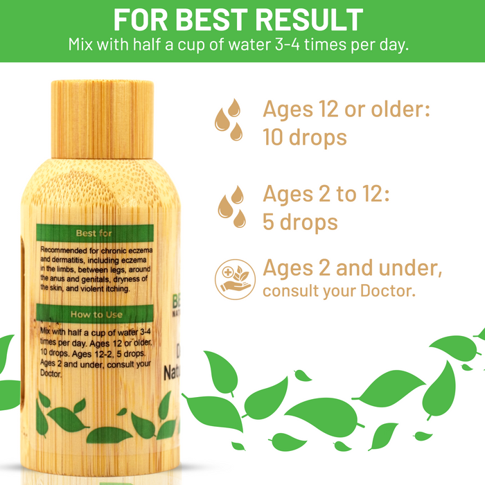 Natural Remedy for Dermatitis & Eczema (BM94) - BM Products