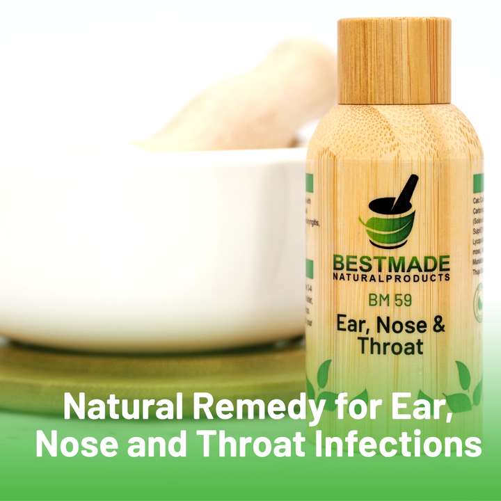 Natural Remedy for Ear Nose and Throat Infections (BM59)