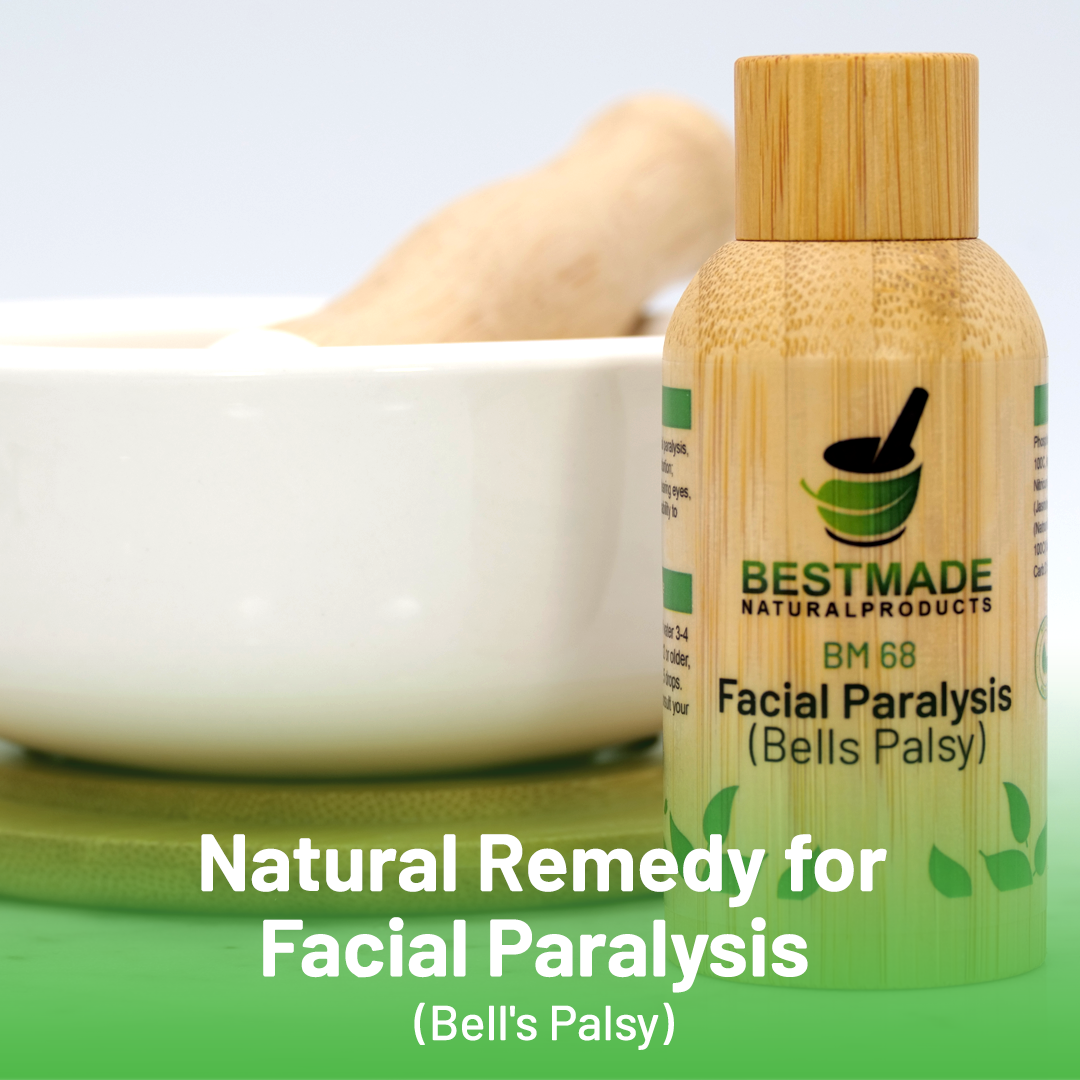 Natural Remedy for Facial Paralysis (Bell’s Palsy) BM68