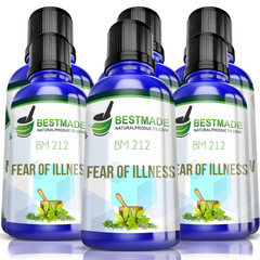 Natural Remedy for Fear of Illness (BM212) Six Pack- Save 50%