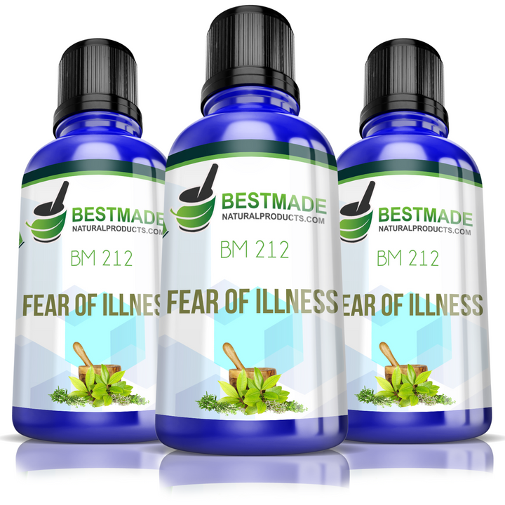 Natural Remedy for Fear of Illness (BM212) Triple Pack-