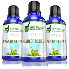 Natural Remedy for Fear of Illness (BM212) Triple Pack- Save 30%