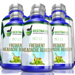 Natural Remedy for Frequent Headache Bio12 Six Pack- Save 50%