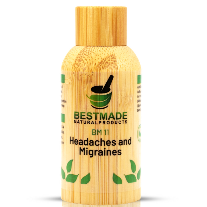 Natural Remedy for Headache and Migraines BM11 - Simple