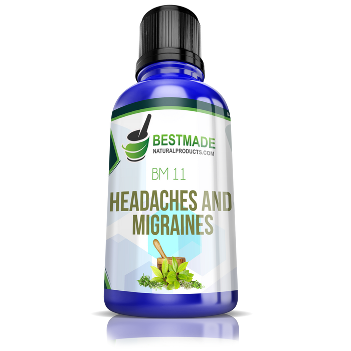 Natural Remedy for Headache and Migraines BM11 - Simple