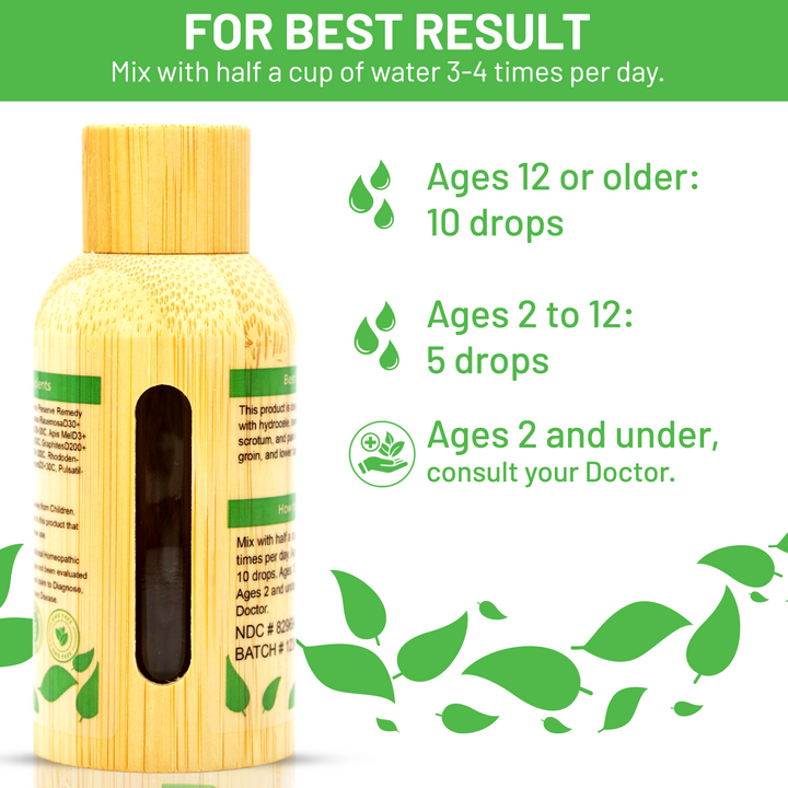 Natural Remedy for Hydrocele (BM250) 30ml - Simple Product