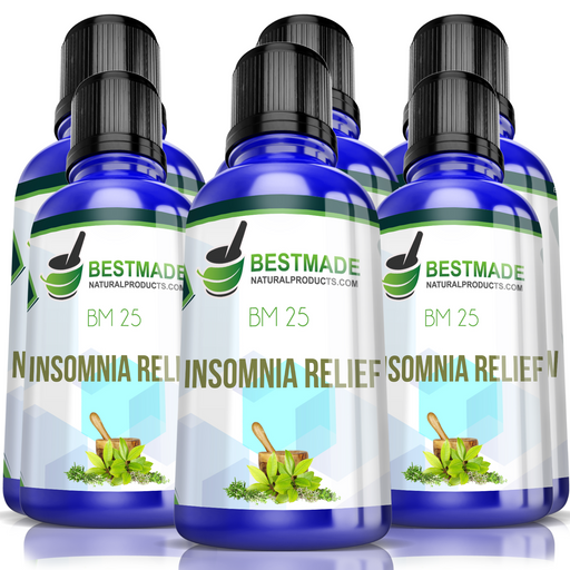 Natural Remedy for Insomnia - (BM25) 30ml Six Pack- Save