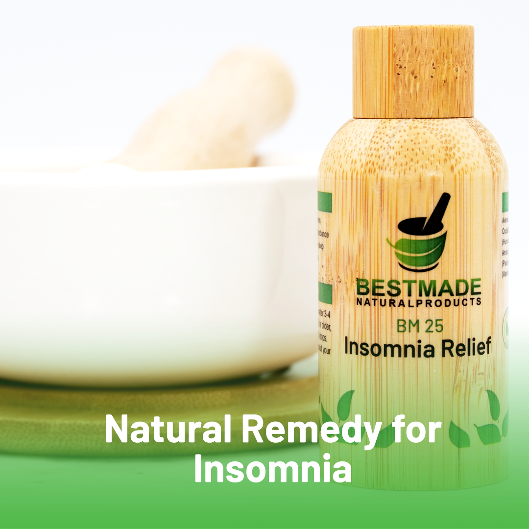 Natural Remedy for Insomnia - (BM25) 30ml Triple Pack- Save