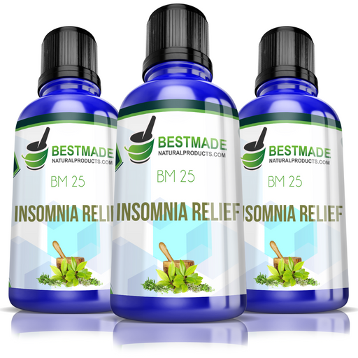 Natural Remedy for Insomnia - (BM25) 30ml Triple Pack- Save