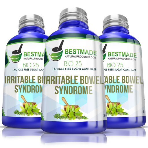 Natural Remedy for Irritable Bowel Syndrome (Bio25) Triple