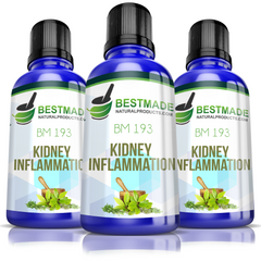 Natural Remedy for Kidney Inflammation (BM193) Triple Pack- Save 30%