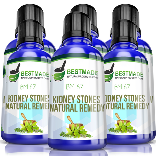 Natural Remedy for Kidney Stones (BM67) 30ml Six Pack- Save