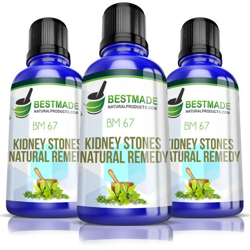 Natural Remedy for Kidney Stones (BM67) 30ml Triple Pack-