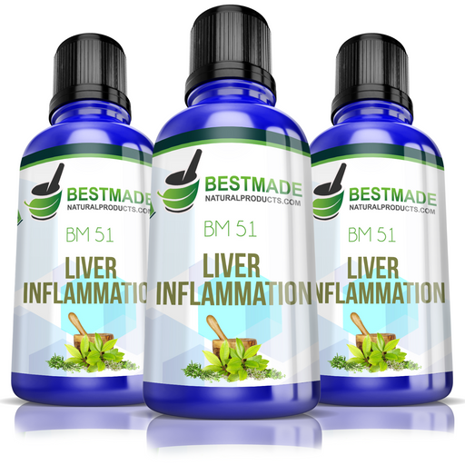 Natural Remedy for Liver Inflammation (BM51) Triple Pack-