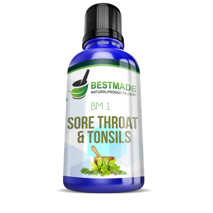 Natural Remedy for Sore Throat & Tonsillitis BM1 - Simple