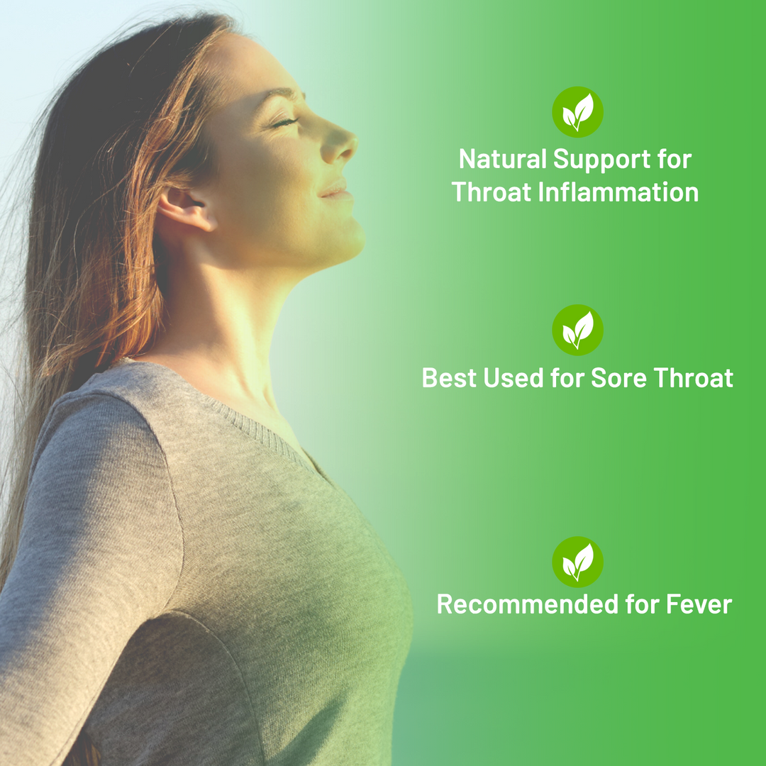 Natural Remedy for Throat Inflammation (BM225) - BM Products