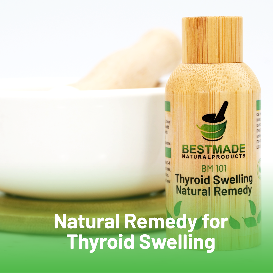 Natural Remedy for Thyroid Swelling (BM101) - BM Products