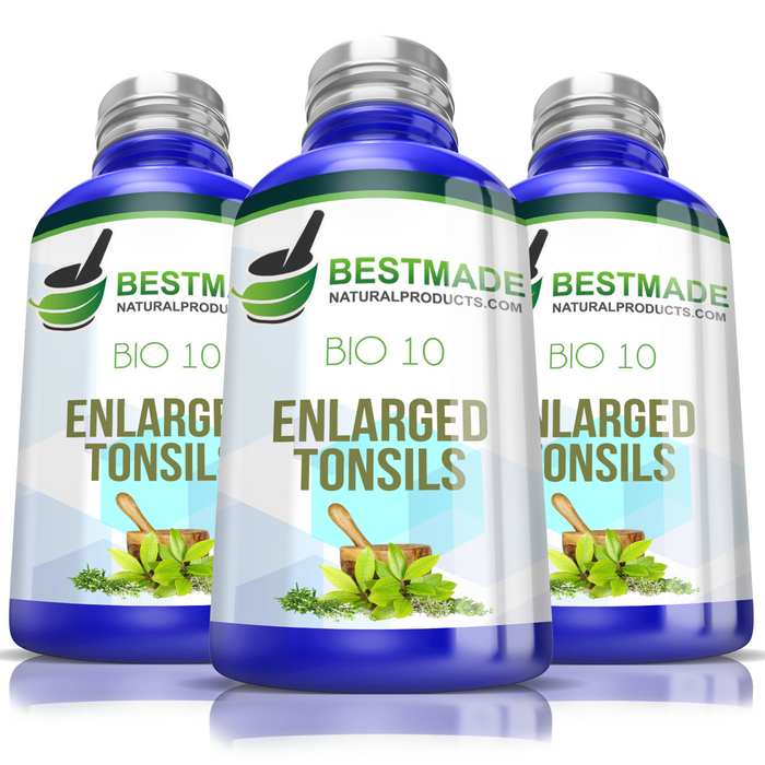 Natural Remedy for Tonsillitis Bio10 30mL Triple Pack- Save