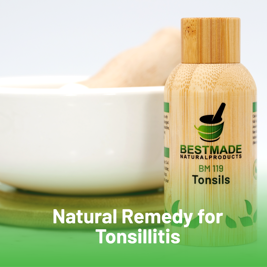 Natural Remedy for Tonsillitis (BM119) 30ml Six Pack- Save