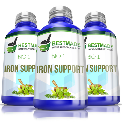 Natural Remedy Iron Supplement Support Bio1 Triple Pack-