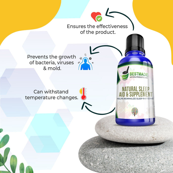 Natural Sleep Aid & Supplement Solution 30ml - BM Products