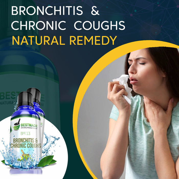 Natural Supplement for Bronchitis & Chronic Coughs (BM13) - 