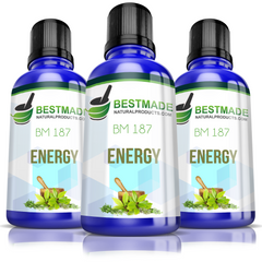 Natural Supplement for Energy Boost (BM187) Triple Pack- Save 30%