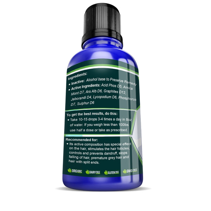 Natural Supplement for Hair Care & Nourishment 30mL - Simple