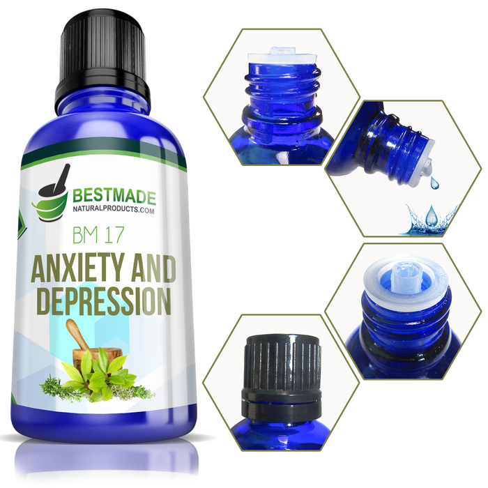 Natural Support for Anxiety & Depression BM17 (30ml) -