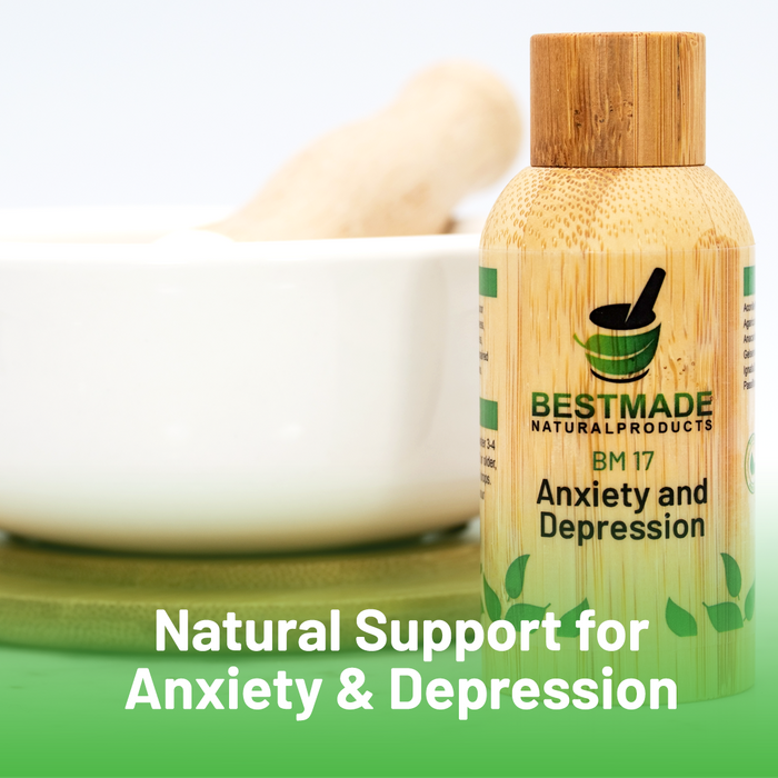 Natural Support for Anxiety & Depression BM17 (30ml)