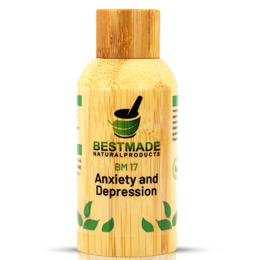 Natural Support for Anxiety & Depression BM17 (30ml) Six