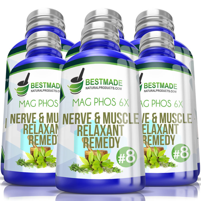 Nerve & Muscle Relaxant Natural Remedy #8 Six Pack- Save