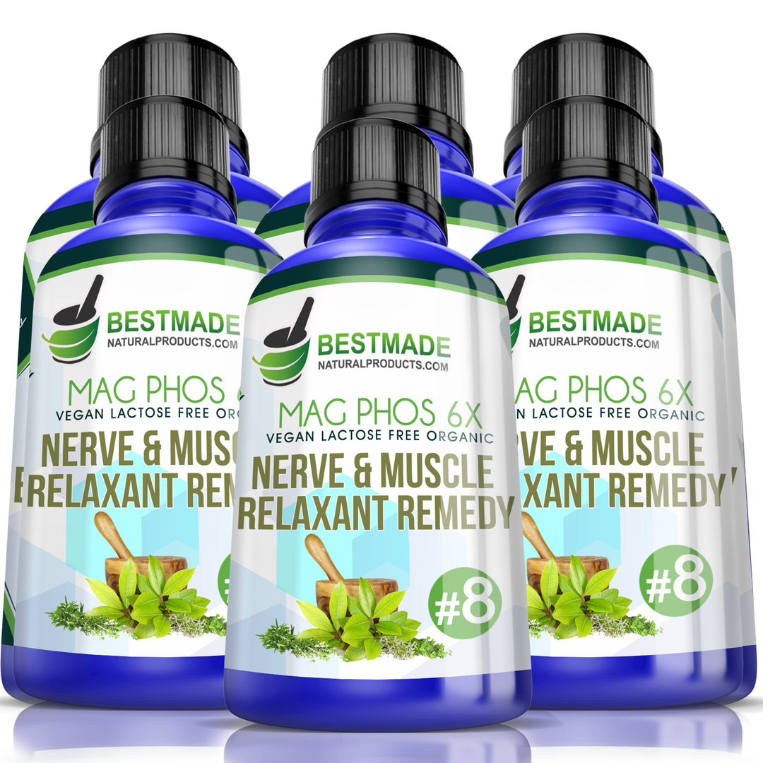 Nerve & Muscle Relaxant Natural Remedy #8 Six Pack- Save